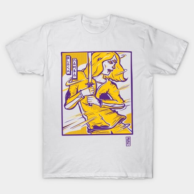 T shirt black mamba sales